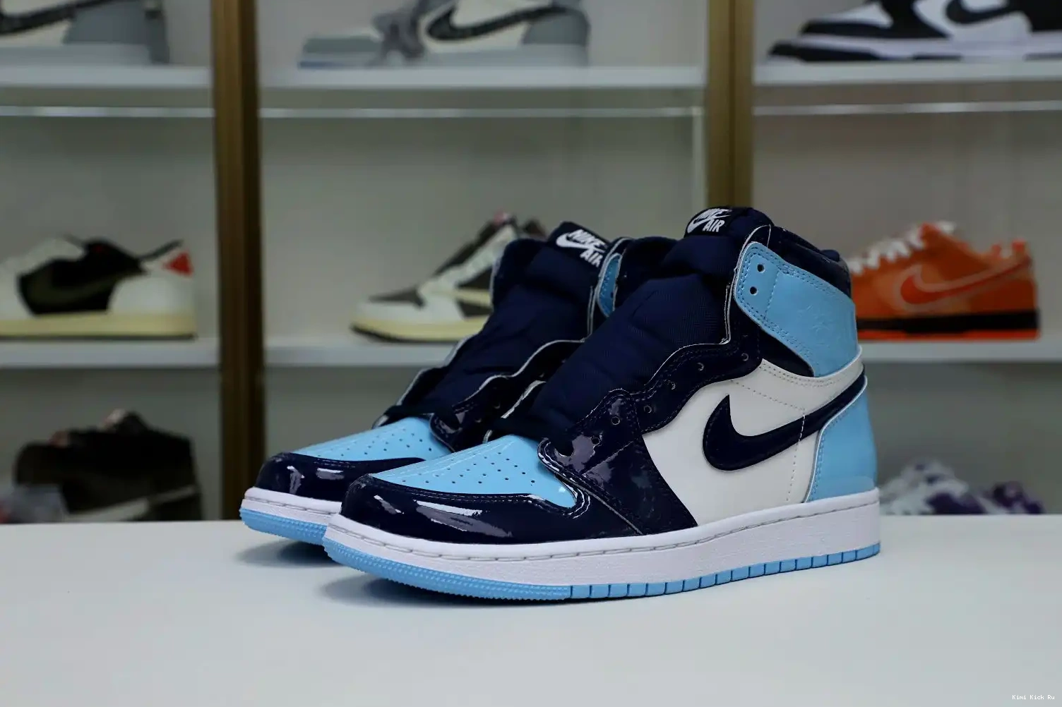 1 RETRO HIGH WMNS AIR 'BLUE JORDAN CHILL' OG Kimikick 0724